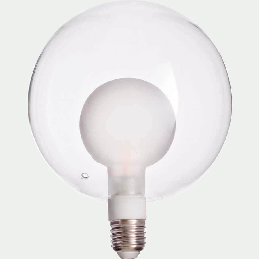 Ampoule poire culot E27 H14cm - gris - EDISON - alinea