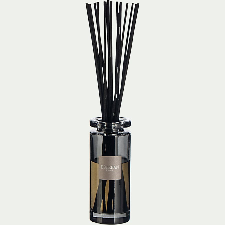 Bouquet parfumé teck et tonka avec recharge - 75ml noir-ESTEBAN
