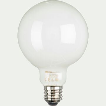 Ampoule LED à filament globe culot E27 - blanc neutre - diamètre 9,5cm-STANDARD