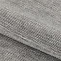 Canapé grand angle droit fixe en tissu - gris borie-MAUSSANE