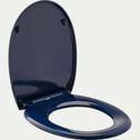 Abattant wc thermodur en plastique - bleu céou-NILO