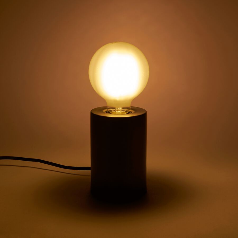 Ampoule LED verre dépoli D9,5cm culot E27-GLOBE