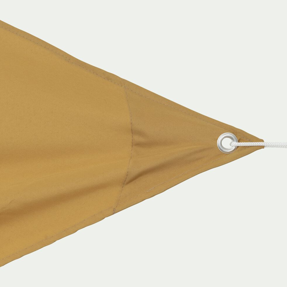 Voile d'ombrage triangle 3,6m - beige nèfle-ROSA