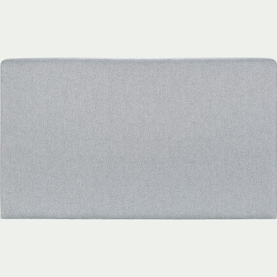 Tête de lit droite en tissu -  gris clair L170cm-MELETTE