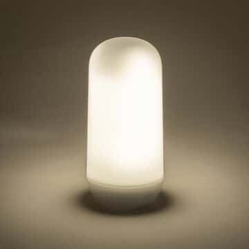 Lampe à poser sans fil - blanc H19cm-CANDY