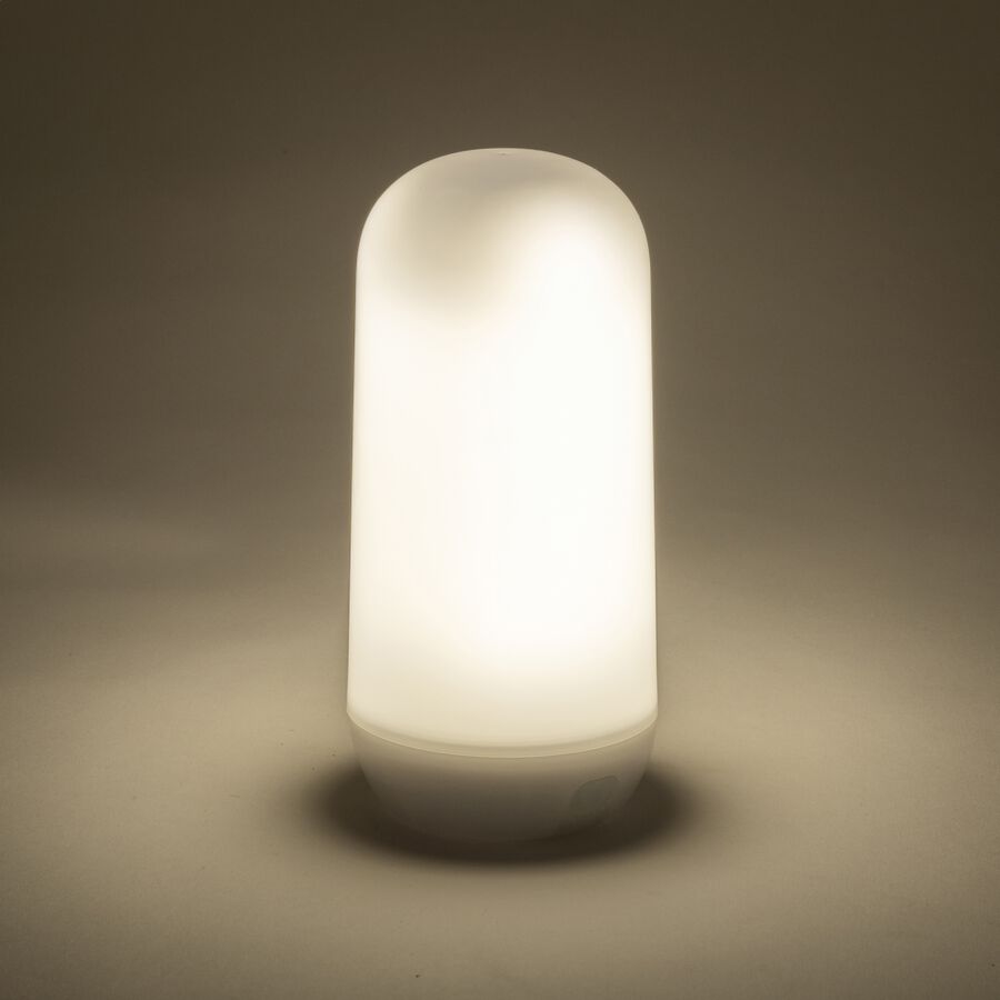 Lampe à poser sans fil - blanc H19cm-CANDY