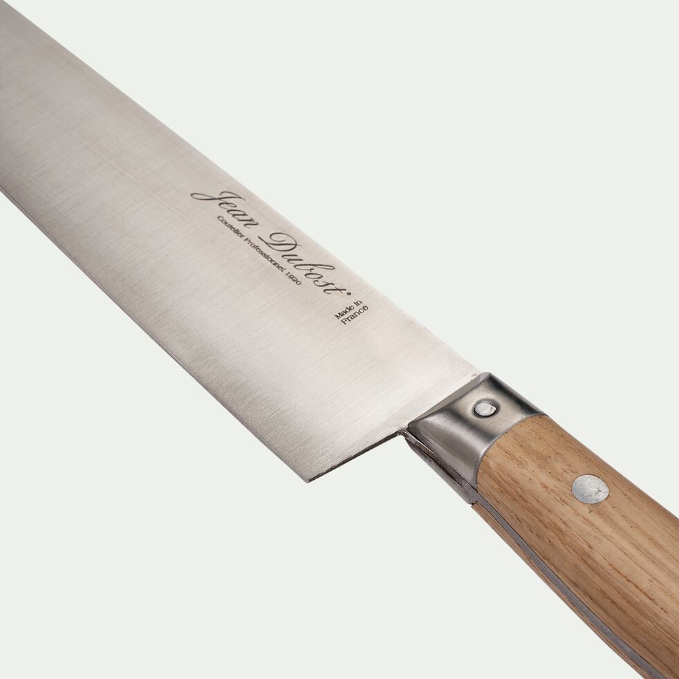 Couteau chef en bois de chêne-1920