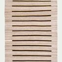 Tapis motifs à rayures en laine - multicolore 170x240cm-KIMO