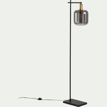 Lampadaire en acier - noir H150cm-JOANET