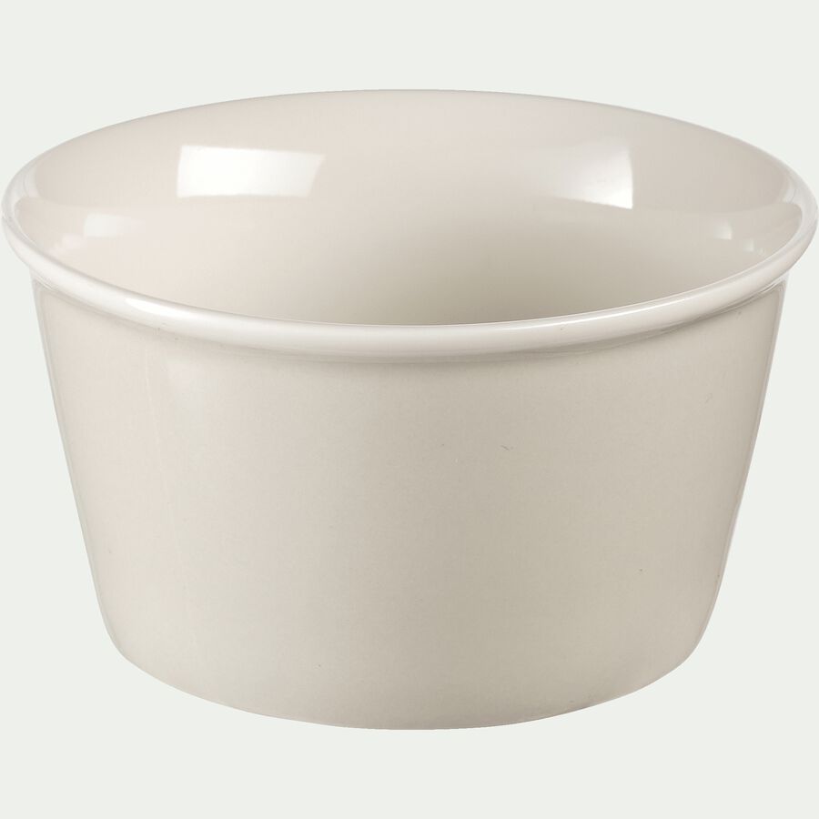 Coupelle en porcelaine beige roucas D12cm-CAFI