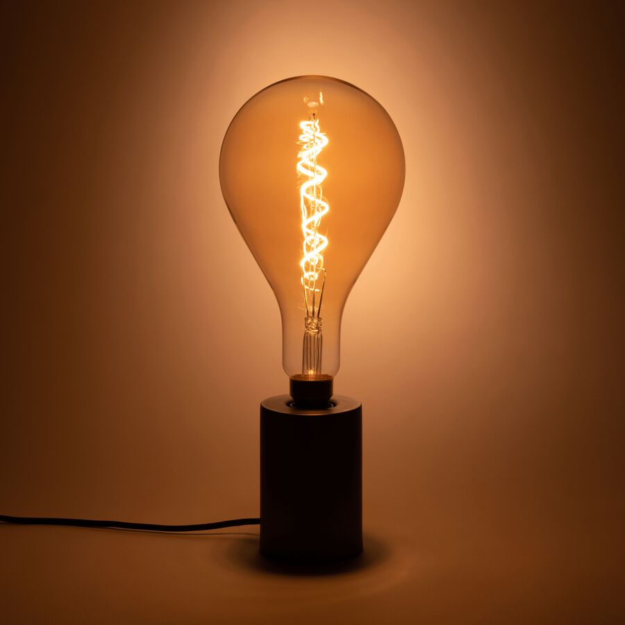 Ampoule LED déco géante ambre D16cm culot E27-GOUTTE