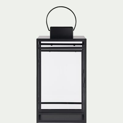 Lanterne décorative en fer - noir L50xH50cm-IDEA