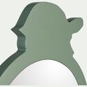 Miroir tortue en bois - vert D18cm-AMIRA