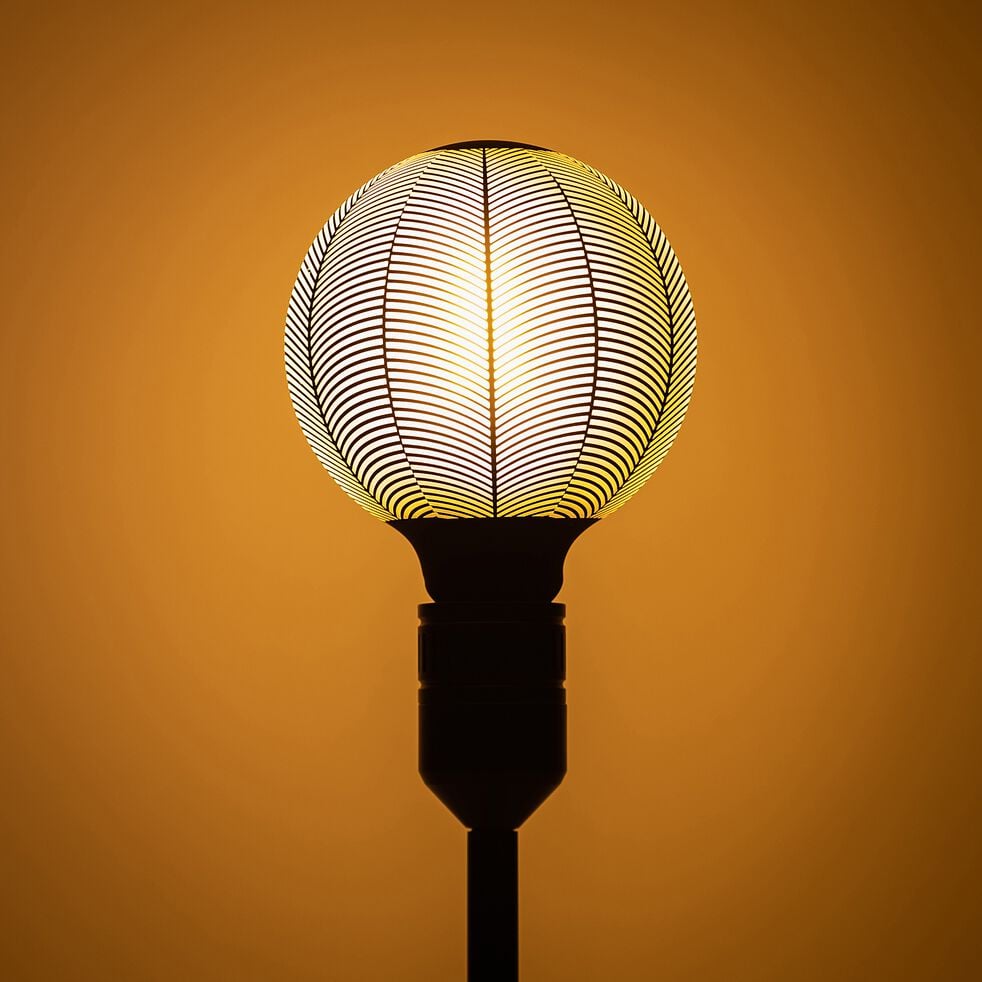 Ampoule LED globe culot E27 120 lumens - noir-MAGIC1