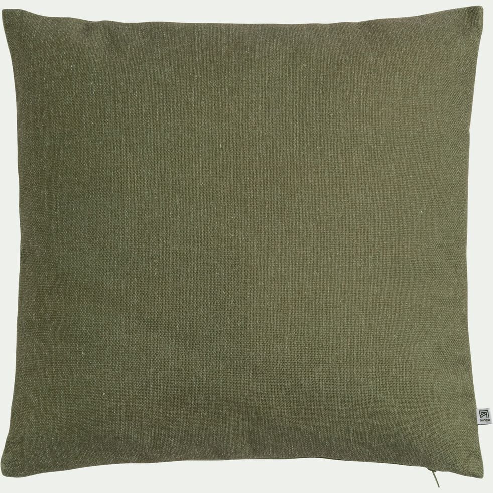 Coussin de jardin en tissu - vert tamegroute 45x45cm-DEMNATI