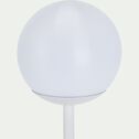 Lampe de table nomade rechargeable - blanc H35cm-NORAI
