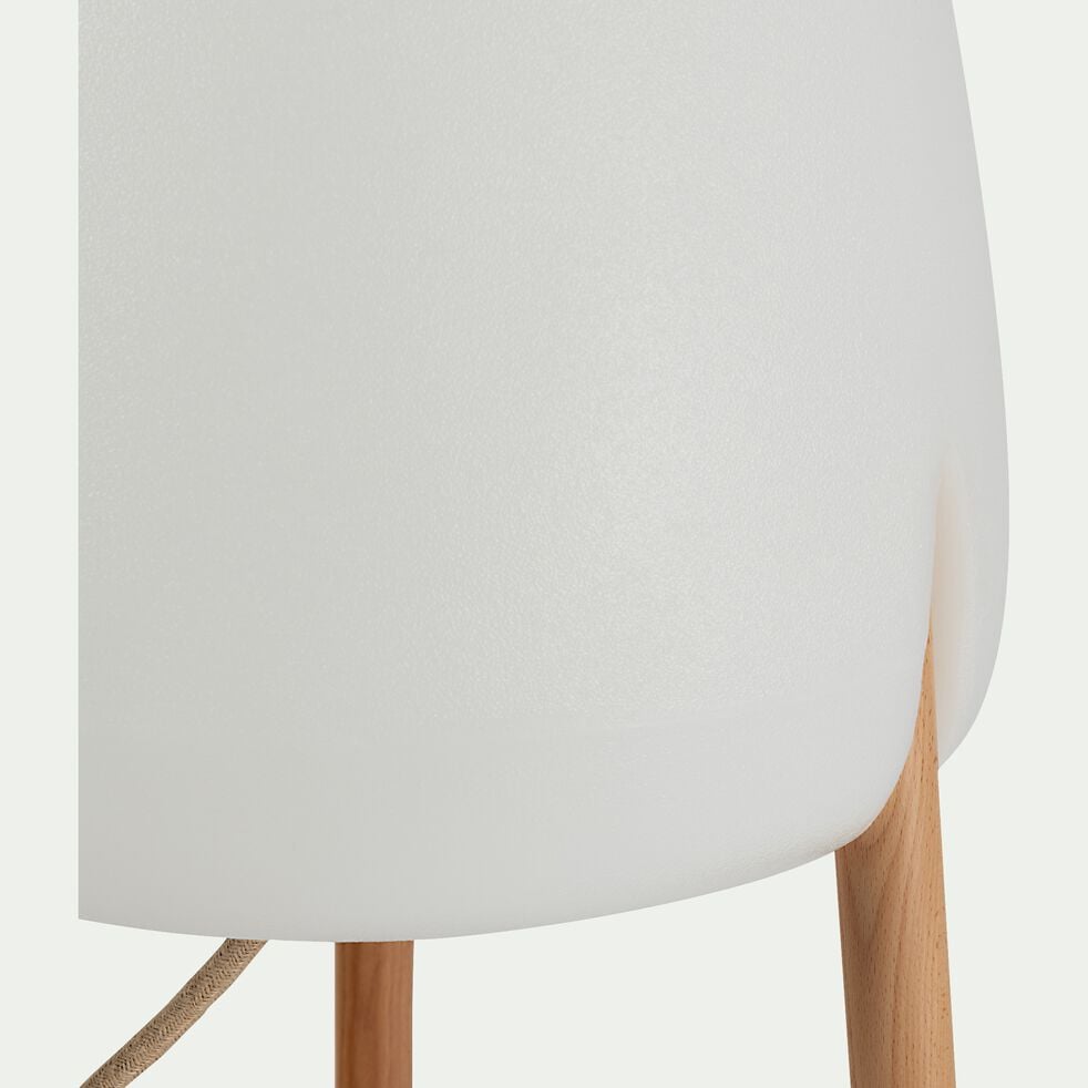 Lampe à poser d'extérieur - blanc H70cm-ROCKET