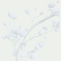 Guirlande de Noël en branchage artificiel effet givré L130cm - blanc-VESQI