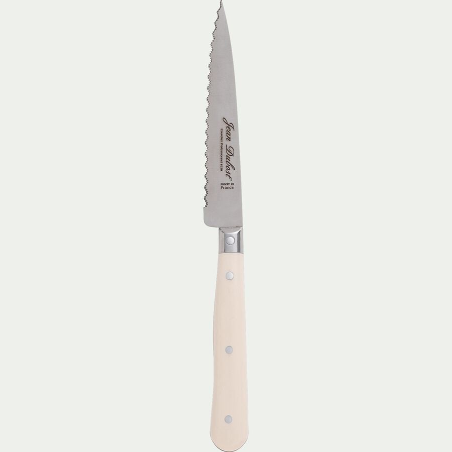 Couteau à steak en inox - blanc-SPARTE