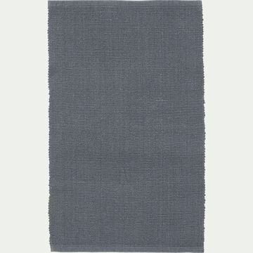 Descente de lit en coton - gris restanque 50x80cm-CAMELIA