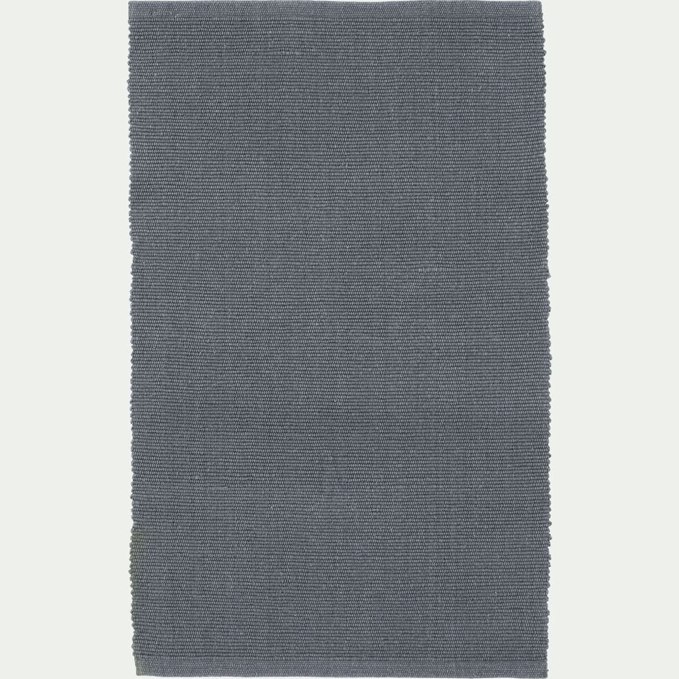 Descente de lit en coton - gris restanque 50x80cm-CAMELIA
