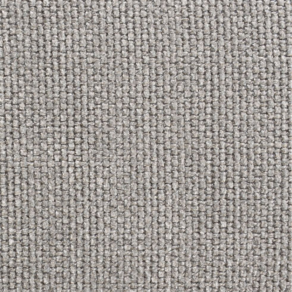 Canapé d'angle droit en tissu tramé - gris ardoise-COLINE