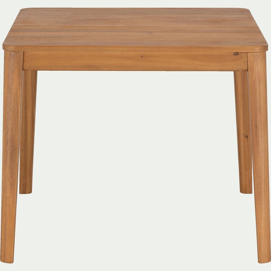 Table carrée en acacia - L90xl90cm-ESTILA