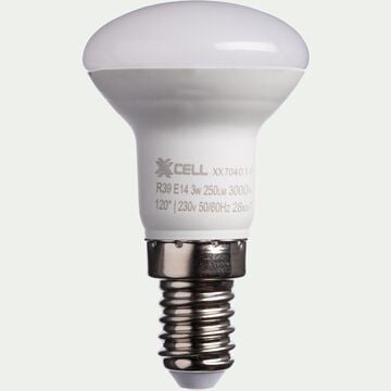 Ampoule LED blanc chaud D3,9cm culot E14-REFLECTEUR
