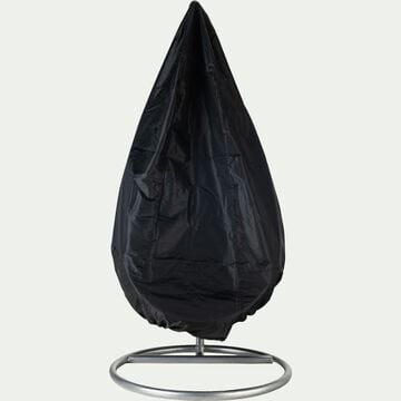 Housse de protection pour fauteuil de jardin suspendu - noir-LEUF