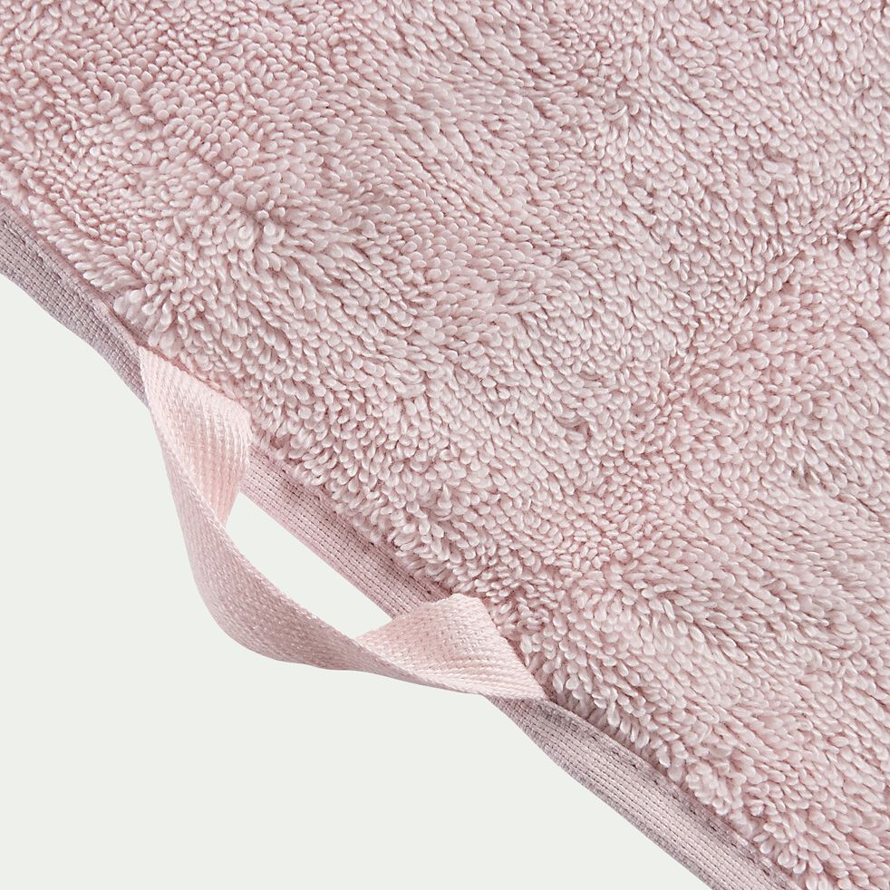 Drap de douche en coton - rose simos 70x140cm-Rania