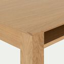 Bureau avec tiroir en bois L140cm - bois clair-AGOSTA