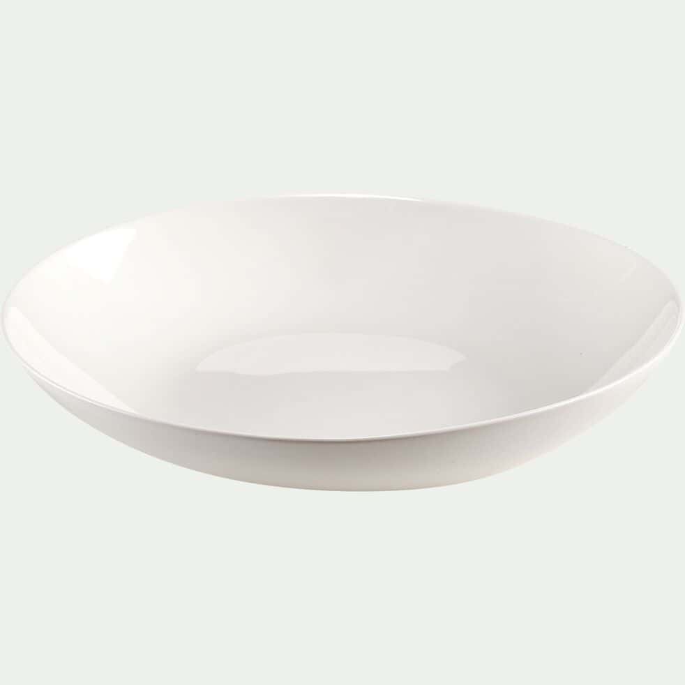 Assiette Blanche Porcelaine Plate & Creuse, Ronde ou Carrée: art de la  table et vaisselle