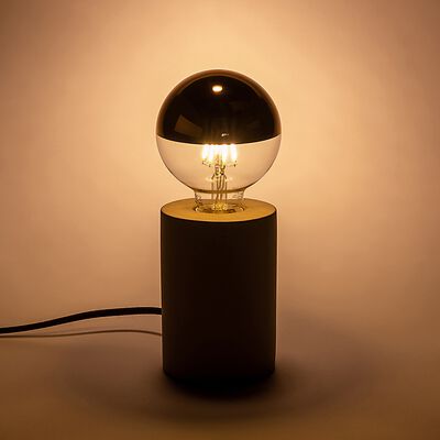 Ampoule LED déco à filament globe lumière chaude 9W - doré D9,5cm-GLOBE