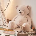Peluche ours - blanc H100cm-BENJY