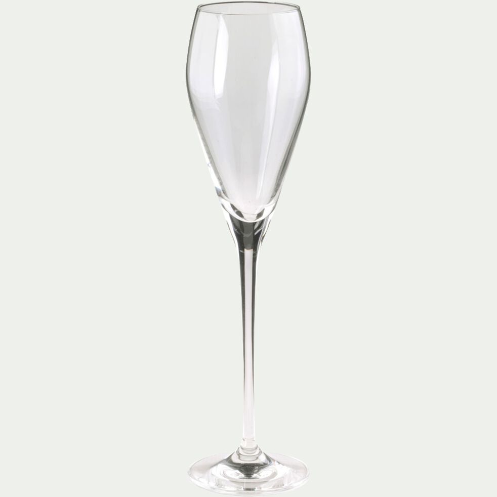 Flûte à champagne en cristallin 22cl-SILHOUETTE
