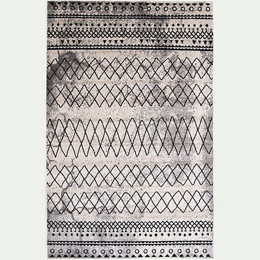 Tapis aux motifs berbères - gris 160x230cm-BIMAN