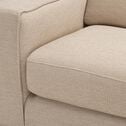Canapé d'angle droit fixe en tissu - beige roucas-SALVIA