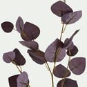 Tige de feuillage d'aronie artificielle - violet prune H85cm-ARONIA