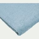 Drap de douche en coton peigné - bleu calaluna 70x140cm-AZUR