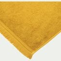 Tapis de bain en coton - jaune argan 50x80cm-Ryad