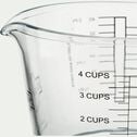 Verre à mesurer en verre borosilicate - transparent  1L-MESUR