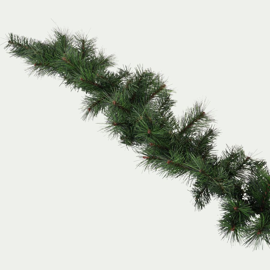 Guirlande de Noël végétale - vert L270cm-ONTARIO