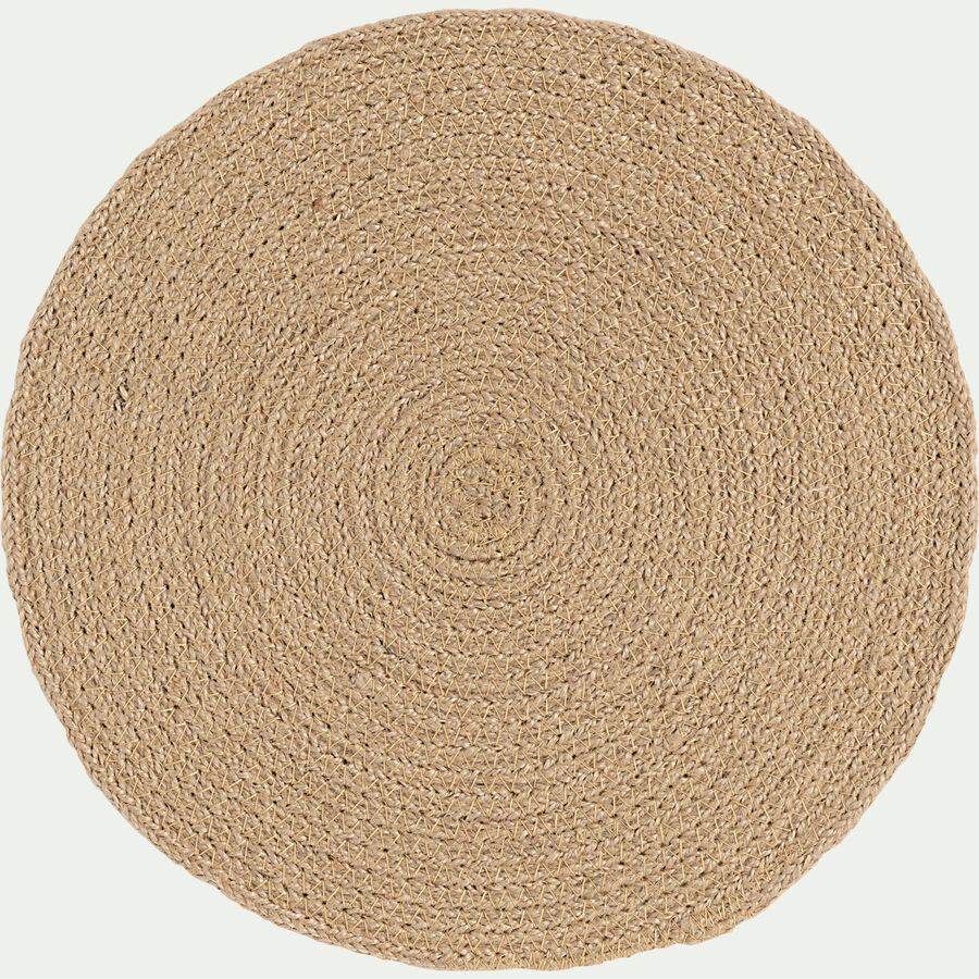 Chemin de table en coton blanc et noir 50x150cm - LINIA 