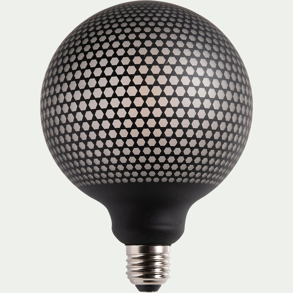 Ampoule LED globe culot E27 90 lumens - noir-MAGIC2