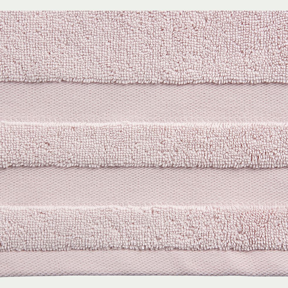 Drap de bain en coton - rose simos 100x150cm-RANIA
