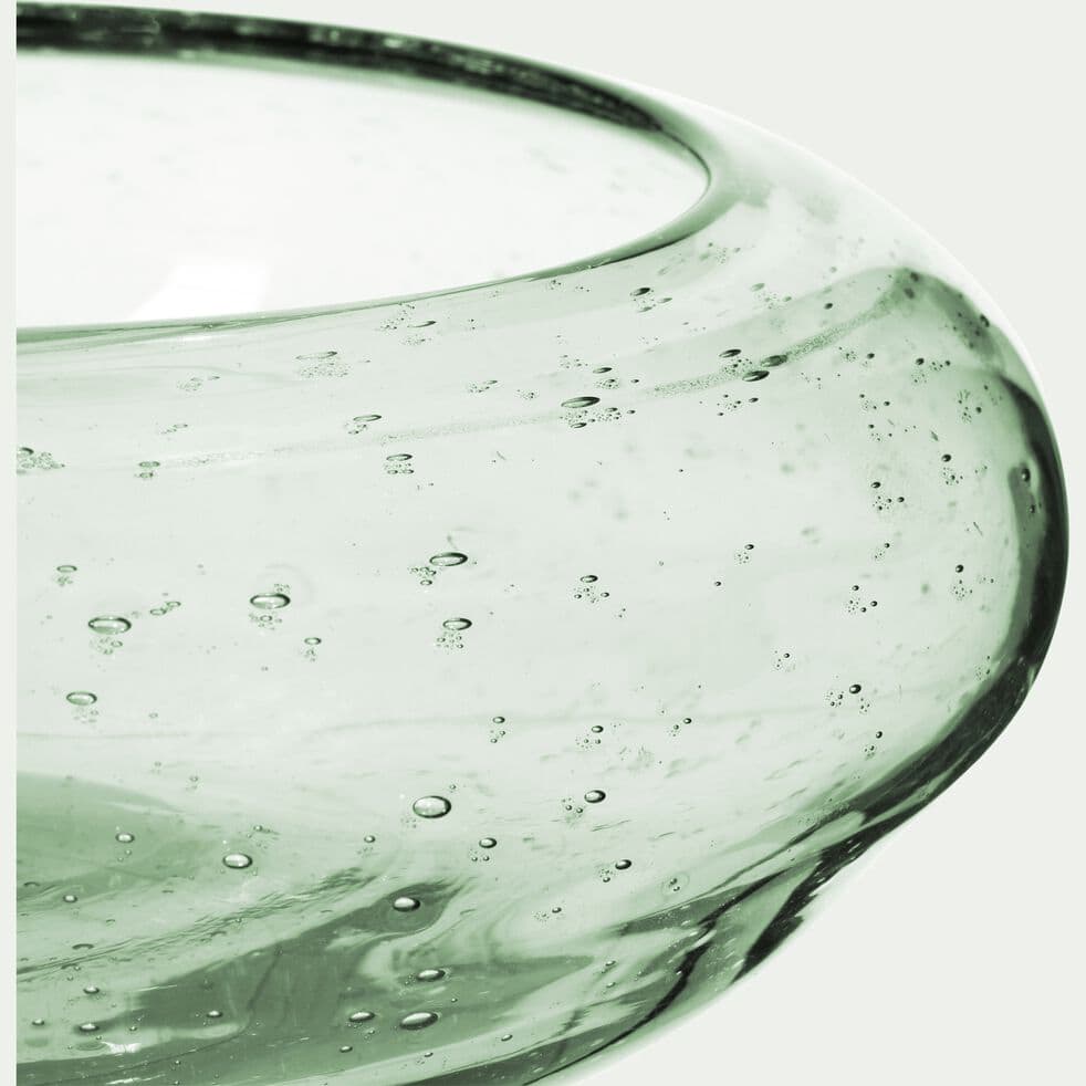 Boule plate en cristal, 60mm, simple, en verre, à facettes, avec poignée  plate, hémisphère, décoration de salon - AliExpress