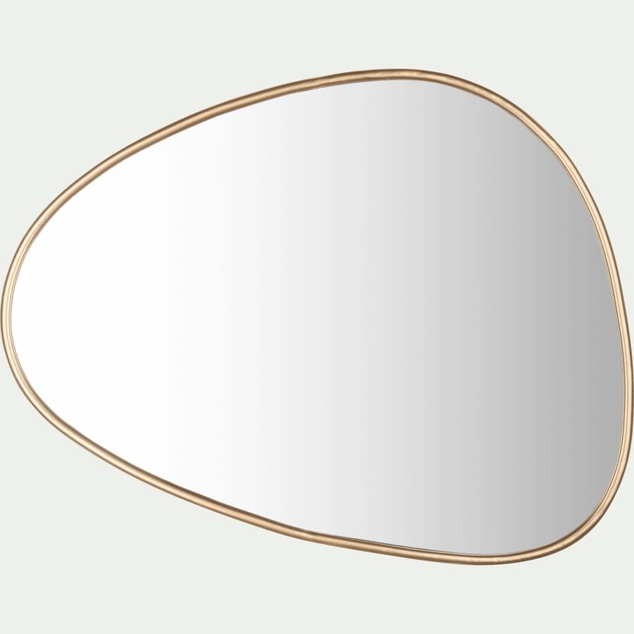 Miroir doré H75xl60cm-TIBRE