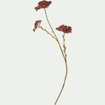 Fleur artificielle - rouge H76cm-CHARDON