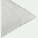 Coussin en lin lavé - blanc ventoux 45x45cm-VENCE