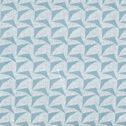Housse de couette et 2 taies d'oreiller en coton motif géométrique - bleu 240x220cm-BOOMERANG